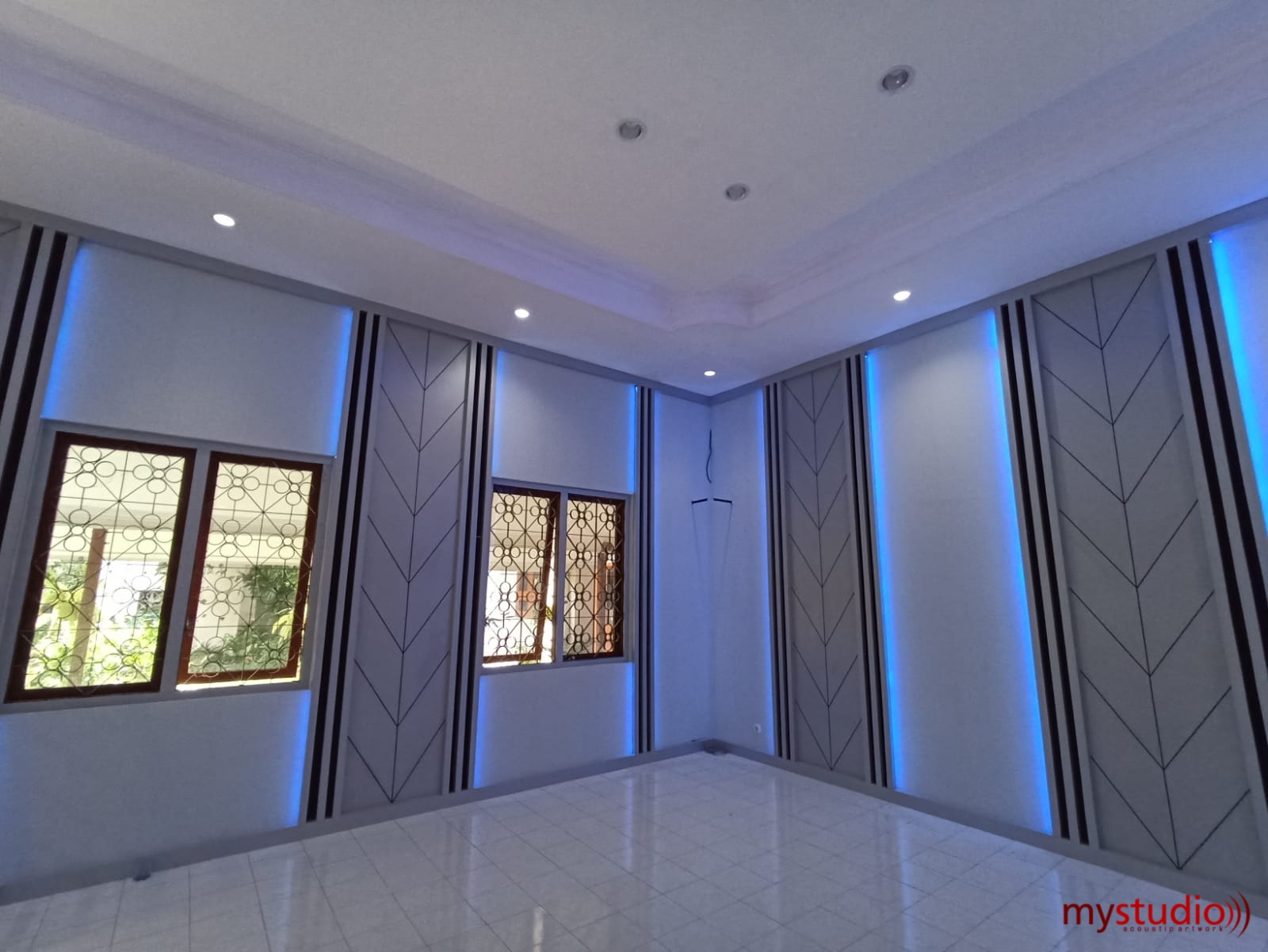 Jasa Pembuatan Padded Wall Panel Aula & Ballroom